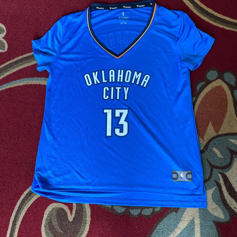 Woman’s Oklahoma City Thunder NBA Jersey, Paul George #13